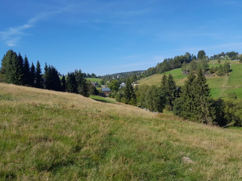 Blick von der Abendsonnenbank